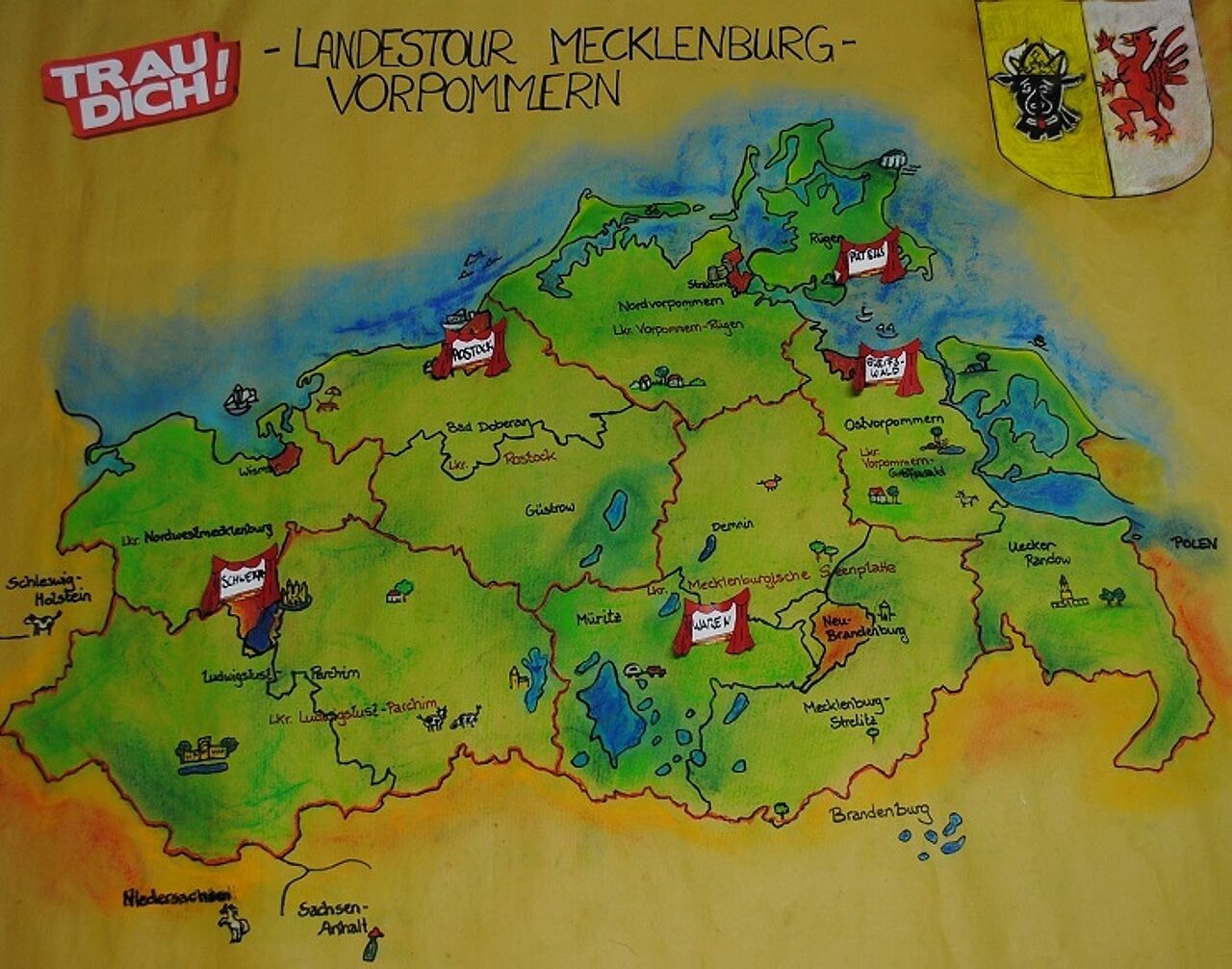 Trau Dich! - Landestour Mecklenburg-Vorpommern Trau Dich! - Landestour Mecklenburg-Vorpommern